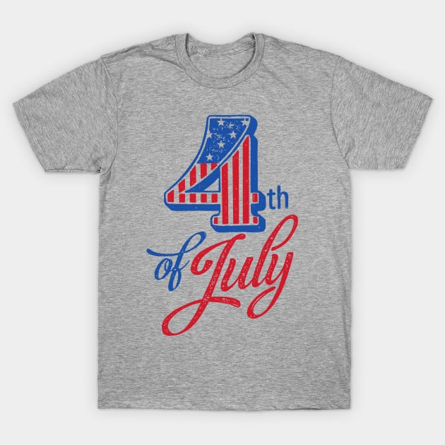 4th of July - Independence Day T-Shirt by valentinahramov